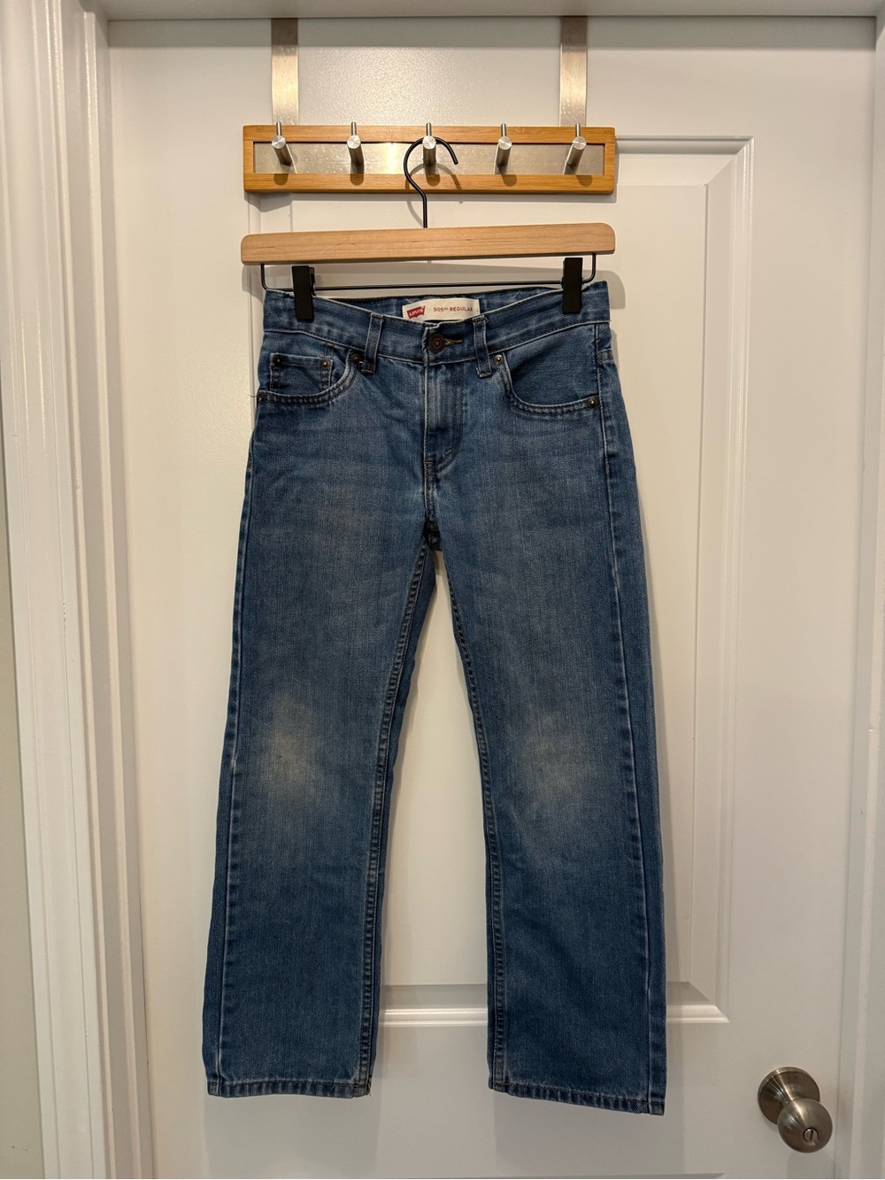 Levi's 505 Kids Blue Straight-Leg Jeans